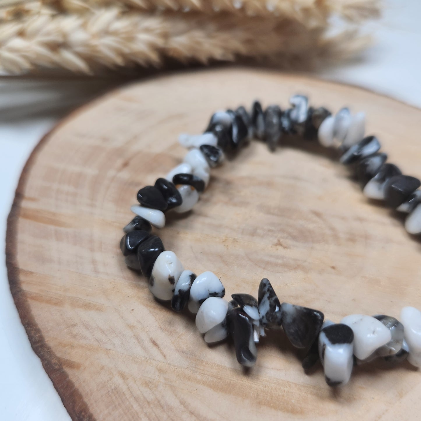 Bracelet Jaspe zèbre - Baroque