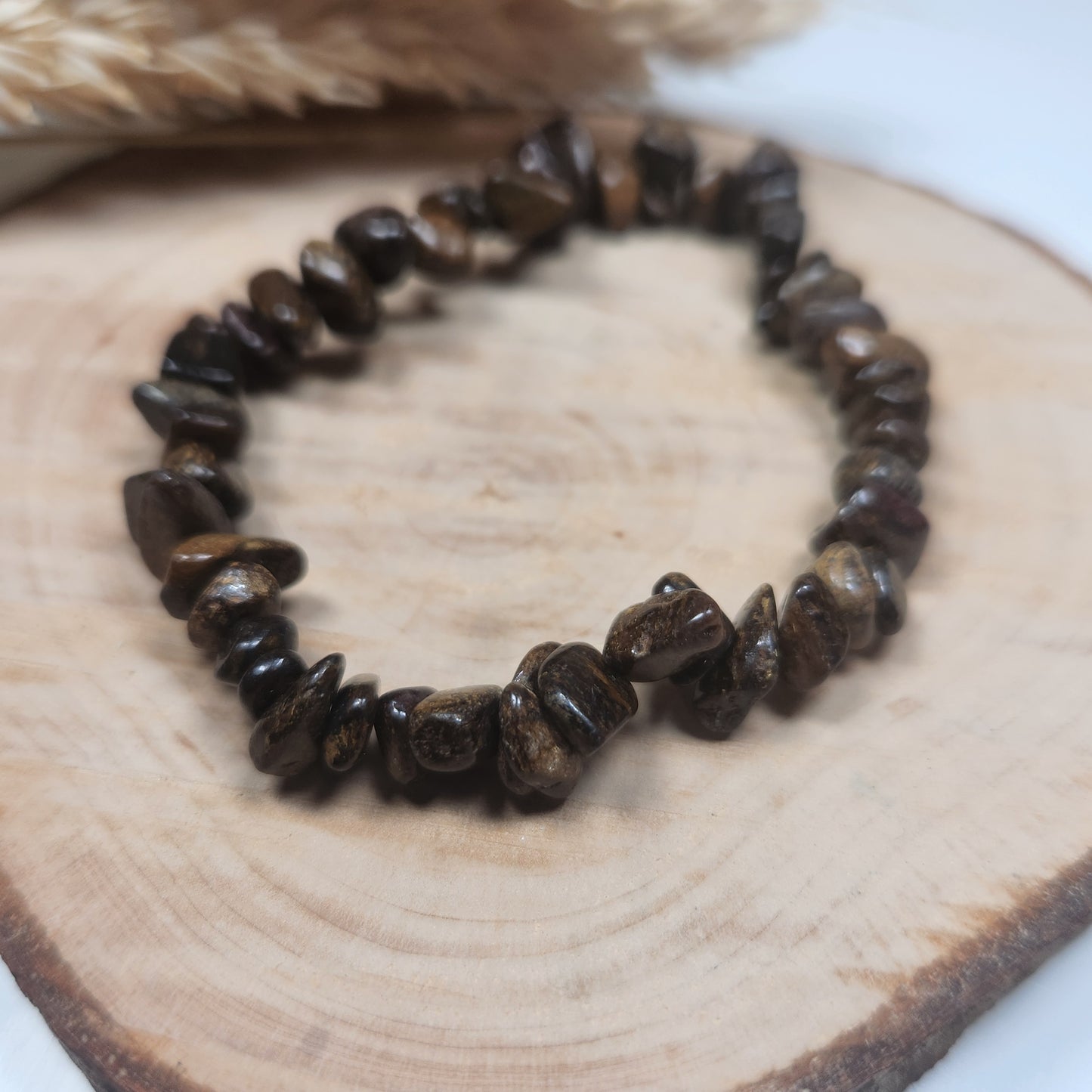 Bracelet Bronzite - Baroque