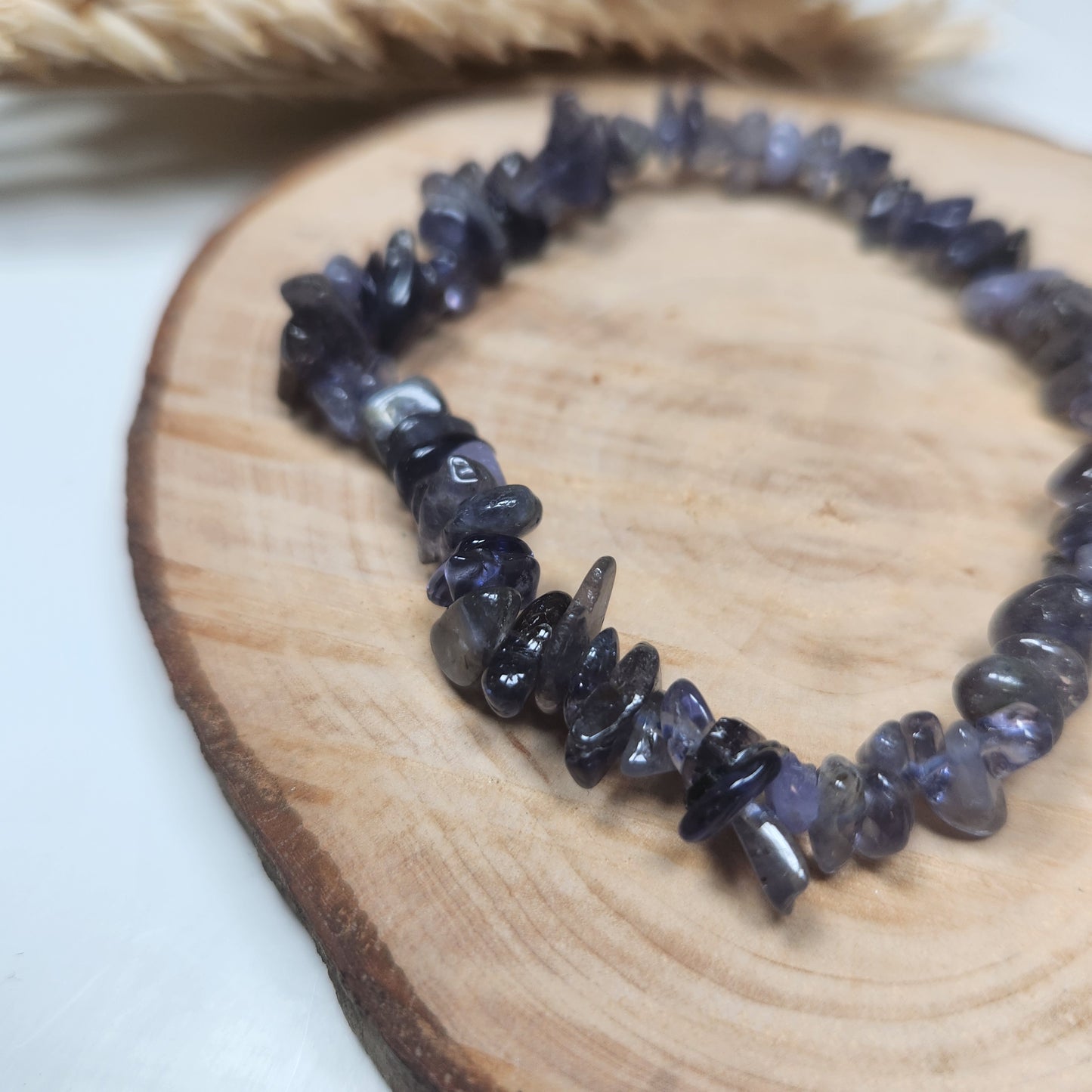 Bracelet Cordiérite - Baroque