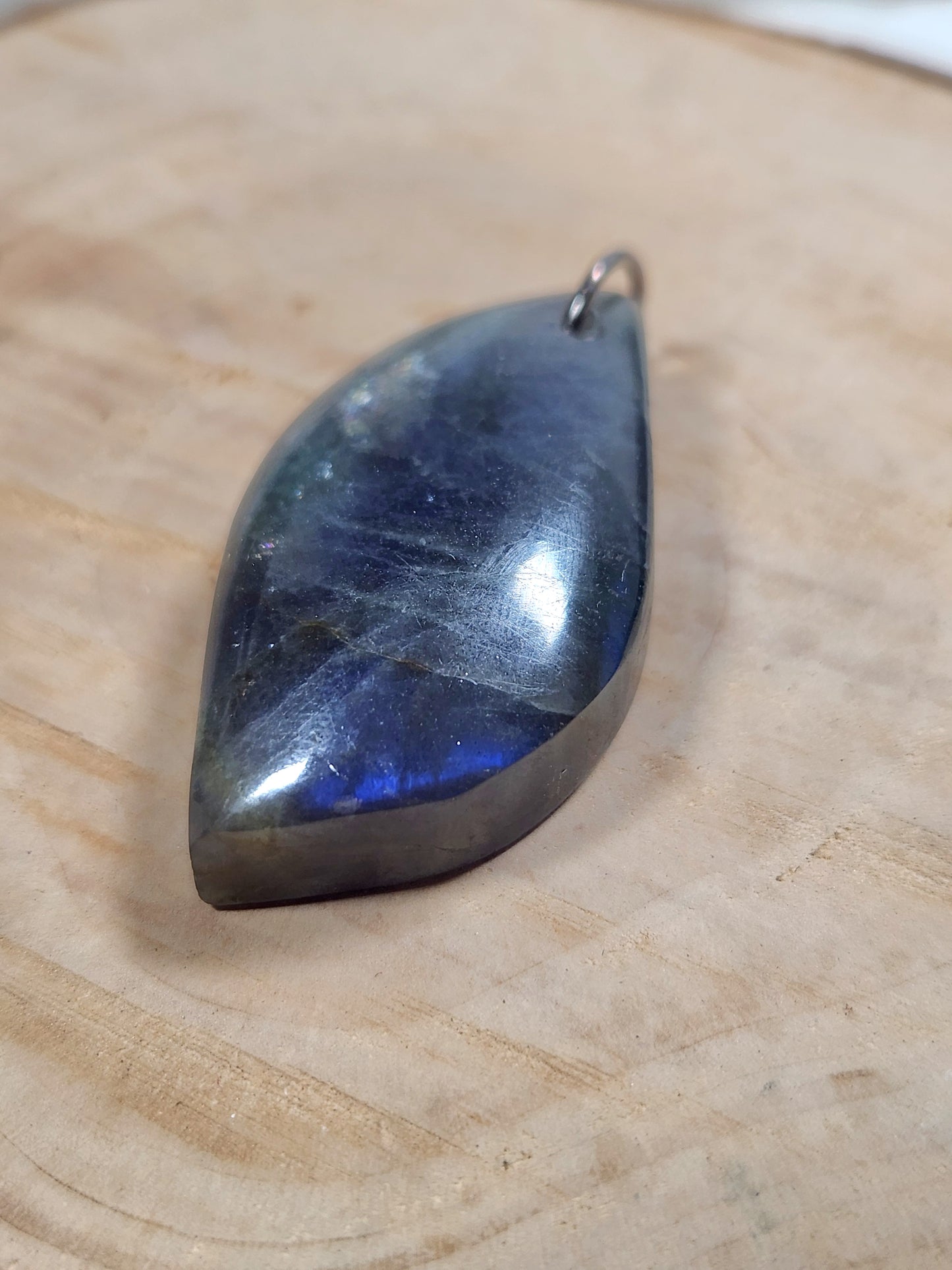 Pendentif Vague - Labradorite