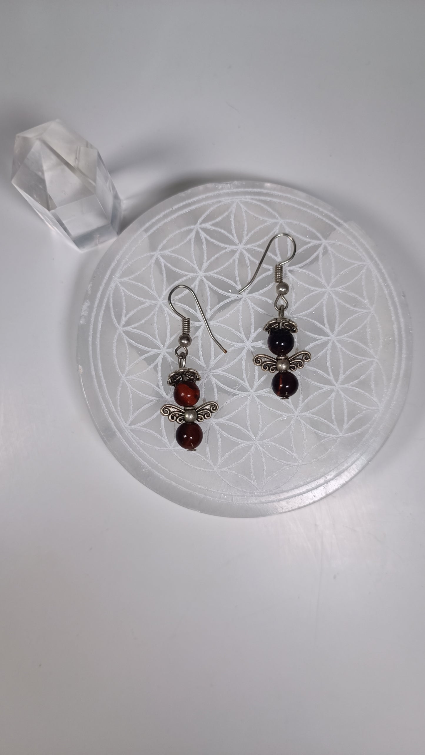 Boucles d'oreilles - Anges Oeil de taureau