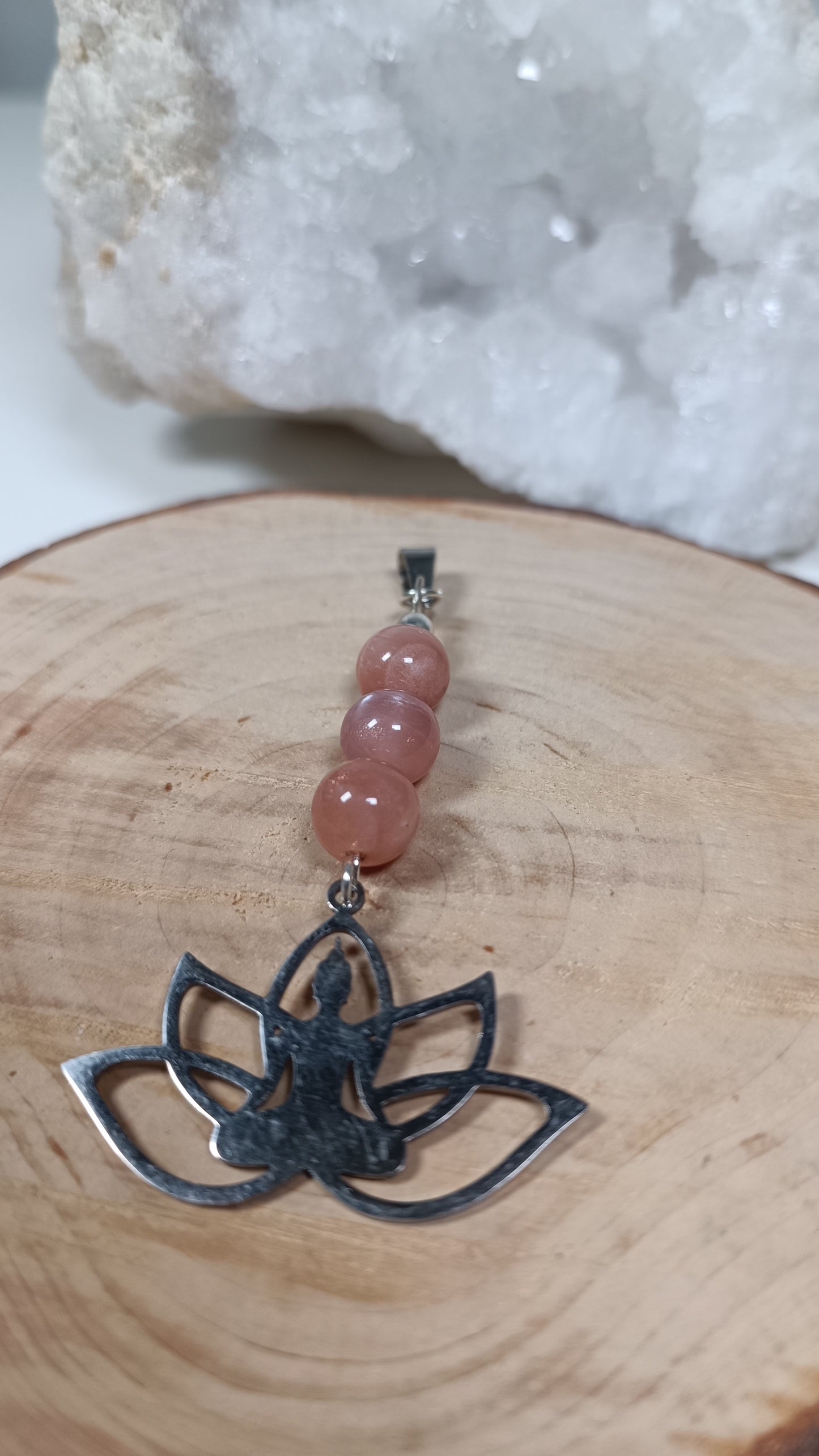 Pendentif Lotus - Pierre de Soleil