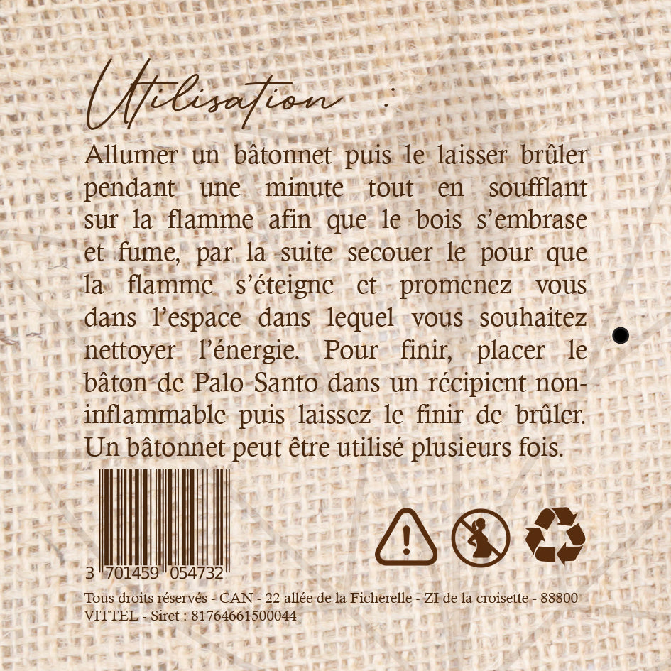 Palo Santo Pérou - Lot (5 pièces)