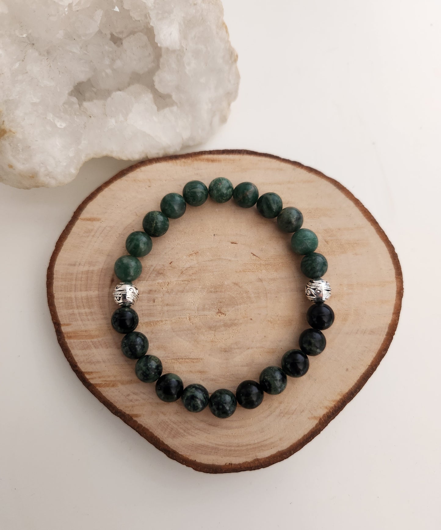 Bracelet Jaspe Kambaba & Budstone