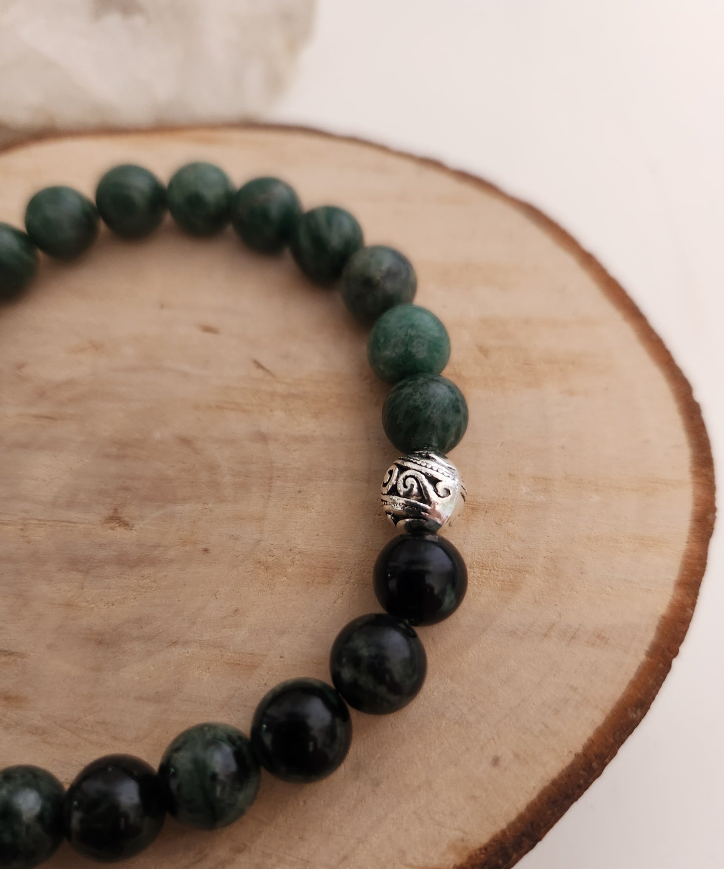 Bracelet Jaspe Kambaba & Budstone