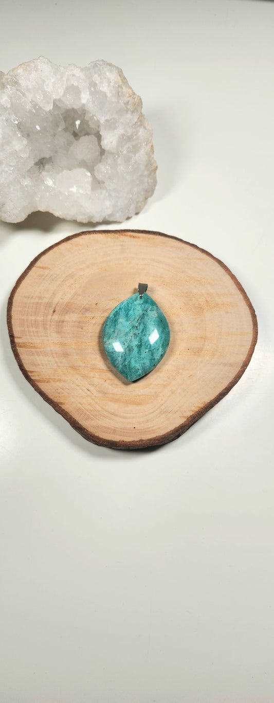 Pendentif Goutte - Amazonite