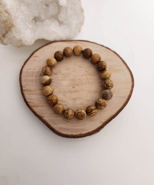 Bracelet Jaspe Paysage
