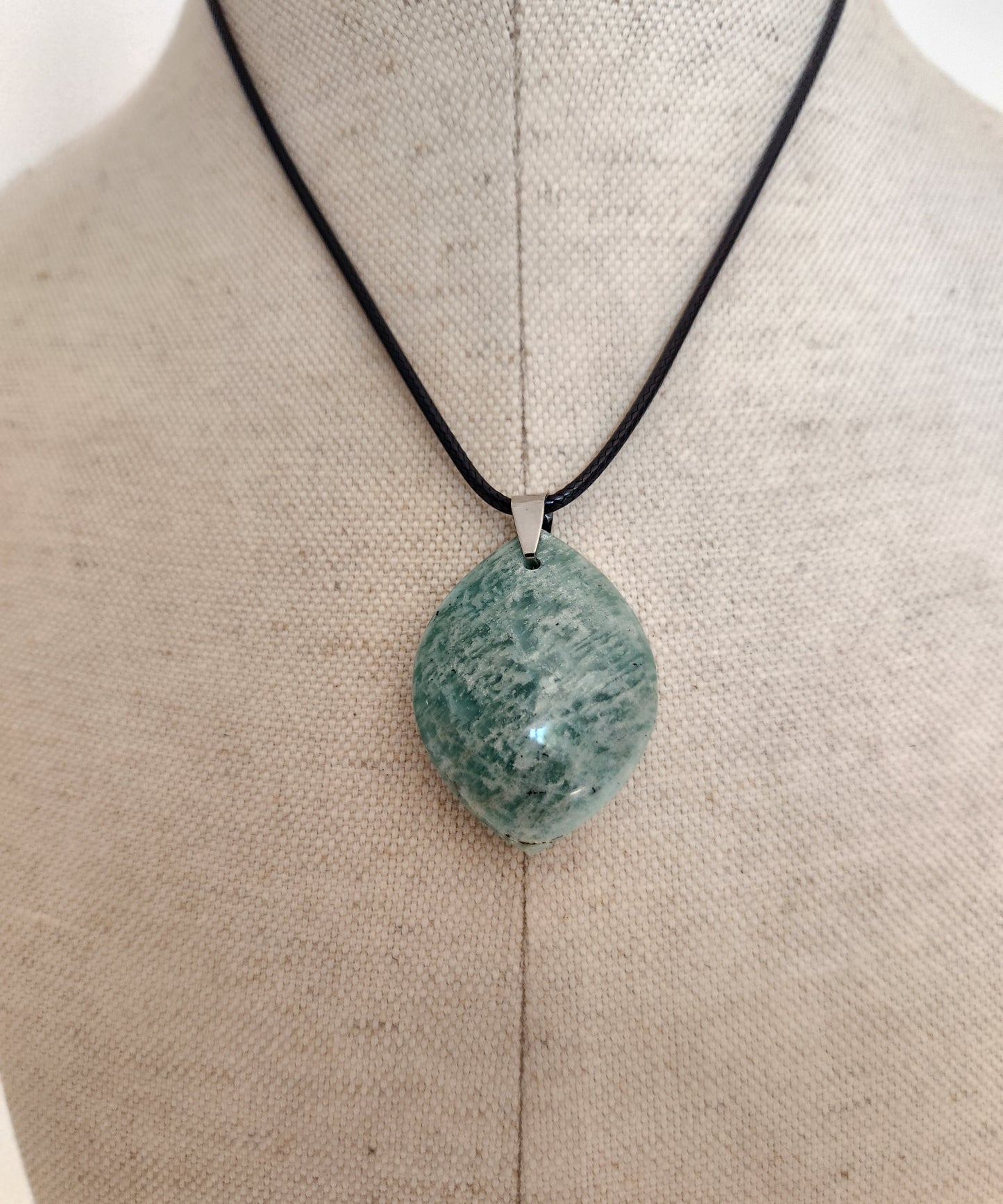Pendentif Goutte - Amazonite