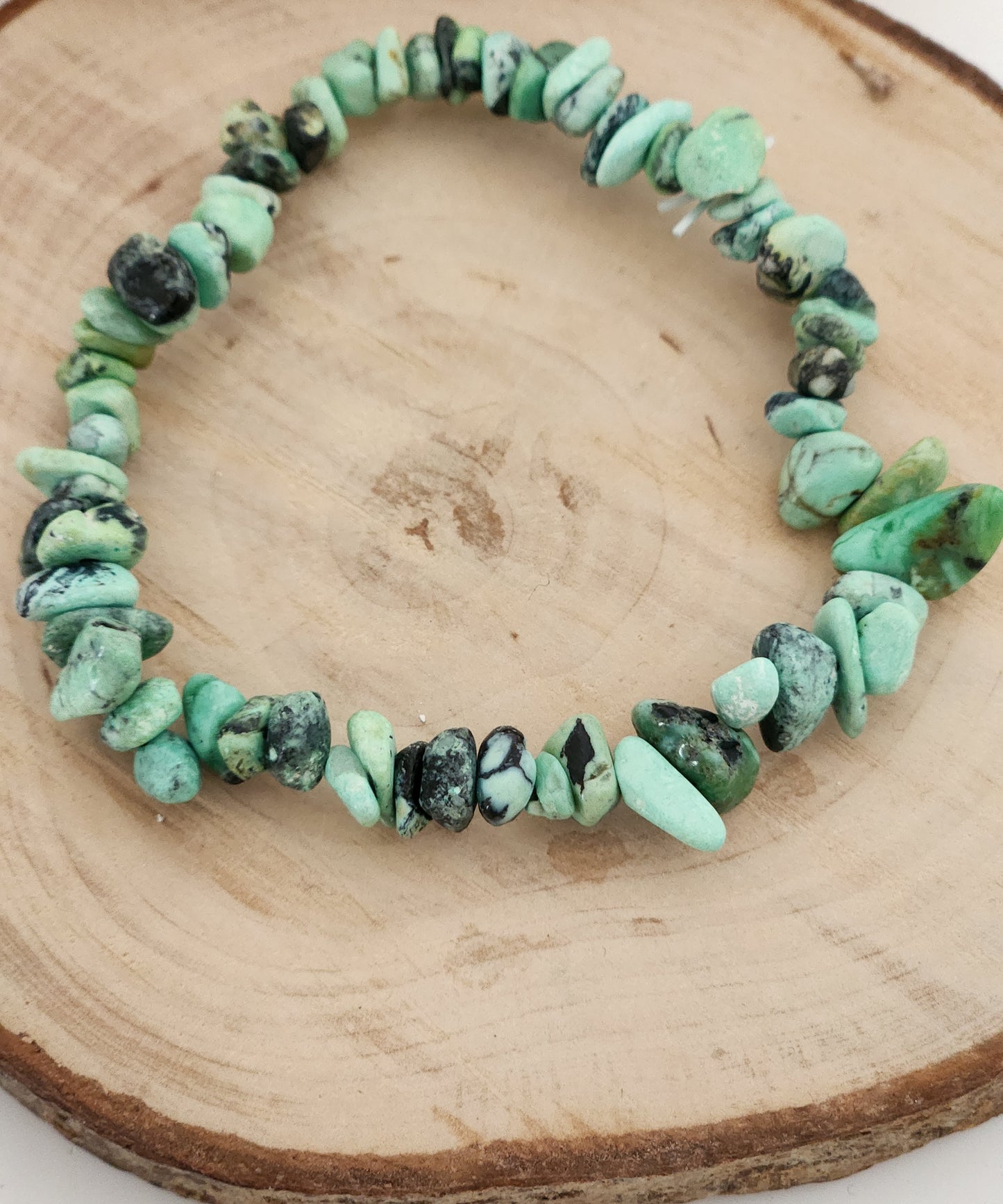 Bracelet Variscite - Baroque