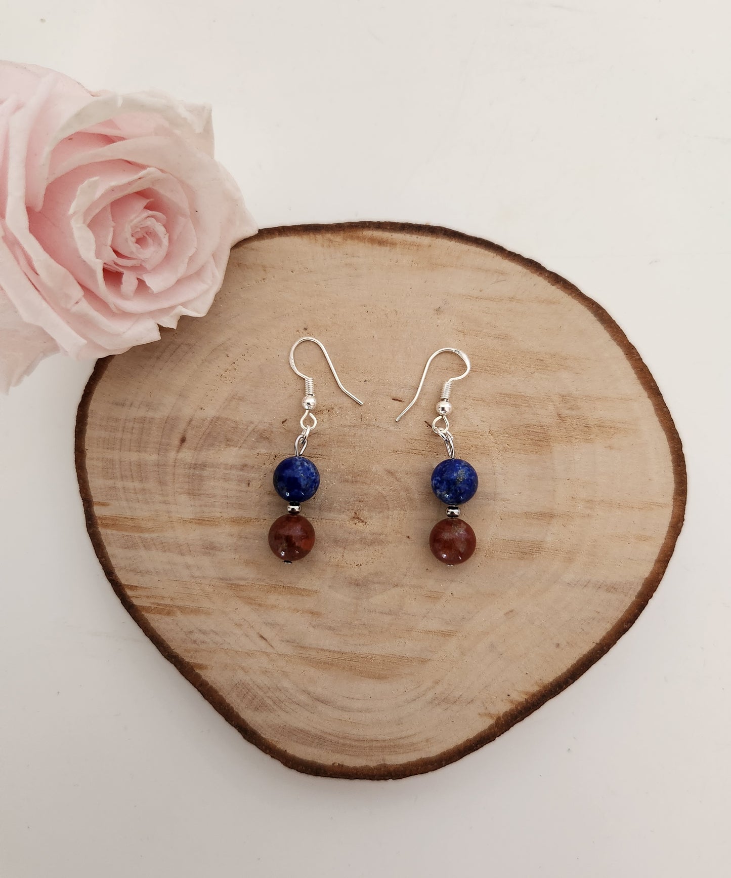 Boucles d'oreilles - Couleurs Haïti